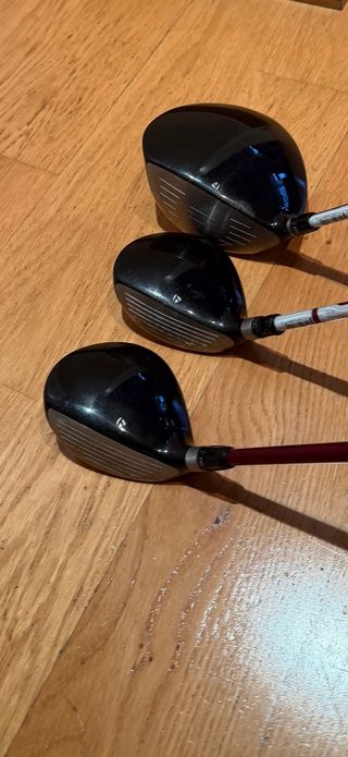 Maderas Taylormade R9 Driver, 3 y 5 Flex R
