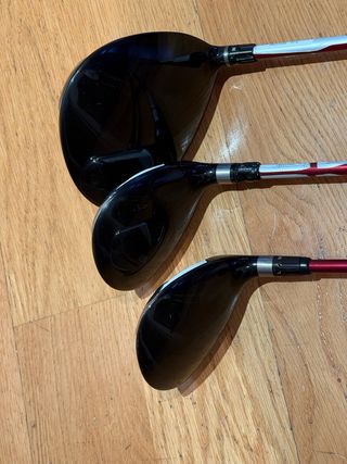 Maderas Taylormade R9 Driver, 3 y 5 Flex R