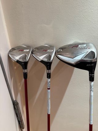 Maderas Taylormade R9 Driver, 3 y 5 Flex R