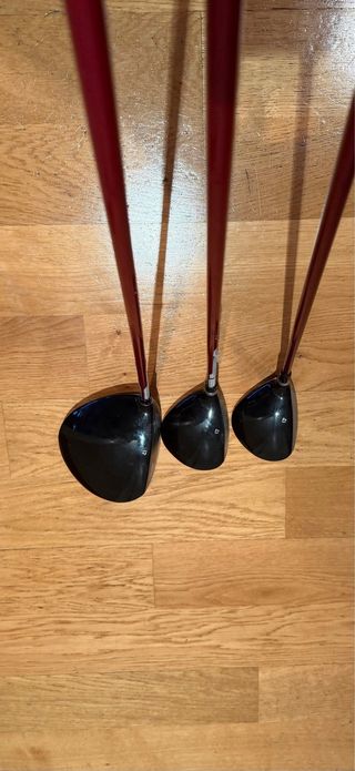 Maderas Taylormade R9 Driver, 3 y 5 Flex R