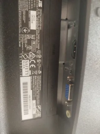 Monitor Asus VP228 HDMI Negro