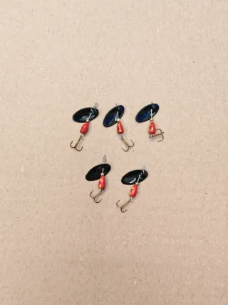 5 pezzi cucchiaini da pesca Martin misura 1