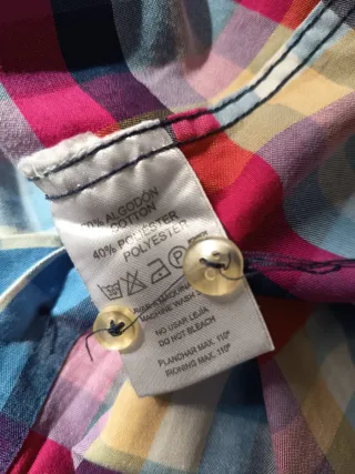 Camisa de cuadros DI BYE talla M