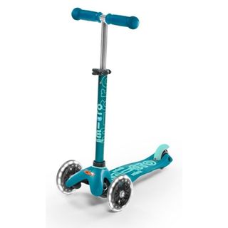 Patinete Micro Mini Deluxe LED Azul