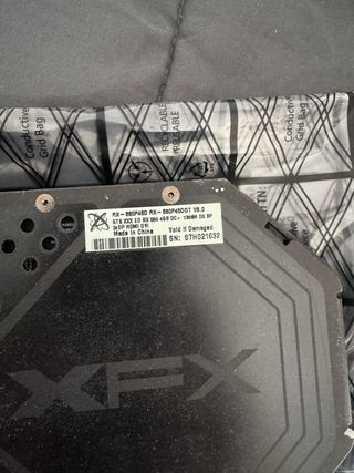 Tarjeta Gráfica XFX RX 580 4GB