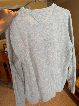 Jersey Tommy Hilfiger USA Talla  S Gris Multicolor