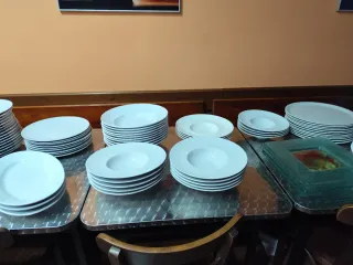 Vajillas hostelería por lotes