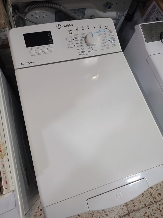 Lavadora Carga Superior Indesit 1200rpm