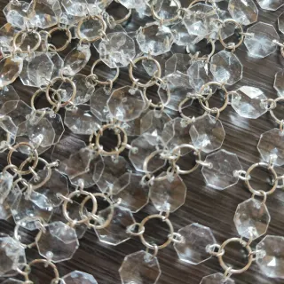 Top Zara Pedrería Plata Talla M