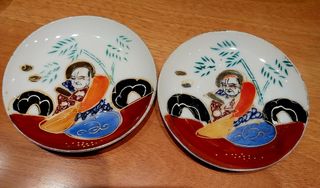Coppia tazzine e piattini giapponesi