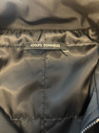 Chaqueta Adolfo Domínguez Negra Talla M
