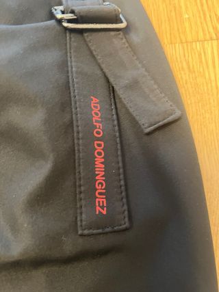 Chaqueta Adolfo Domínguez Negra Talla M
