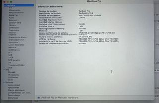 MacBook Pro 13 2019 Plata