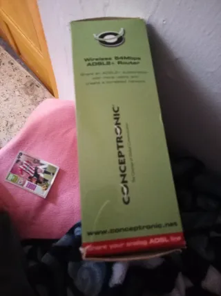 Router WiFi ADSL2+ Conceptronic 54Mbps