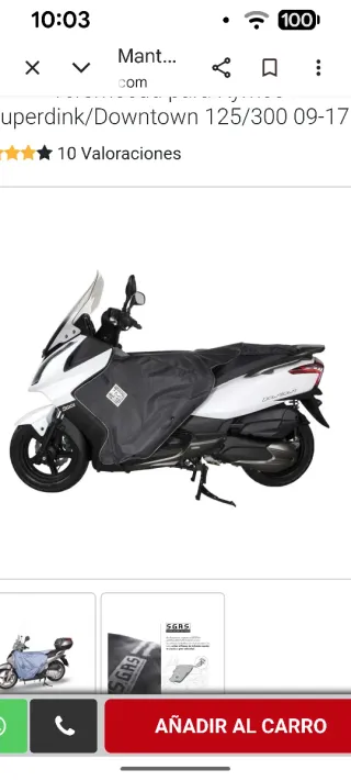 Manta Tucano Kymco Super Dink 125/300