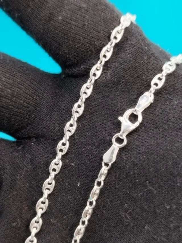 CADENA DE PLATA DE LEY 925 mm