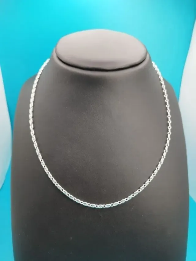CADENA DE PLATA DE LEY 925 mm