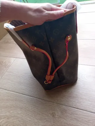 Bolso Louis Vuitton Marrón y Rosa