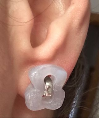 Pendientes Oso Tous Azul y Plata