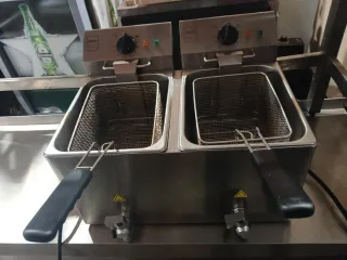 Freidora Doble Industrial 8L