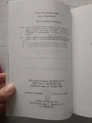 Nuevas dimensiones 1 y 2