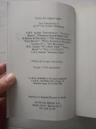 Nuevas dimensiones 1 y 2