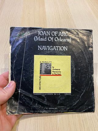 Vinilo LP Joan of Arc OMD 1981