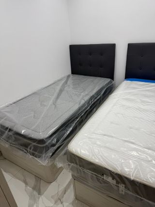 Cama canapé tapizado