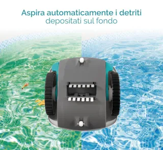 Robot limpiafondos piscina Krystal Clear ZX50