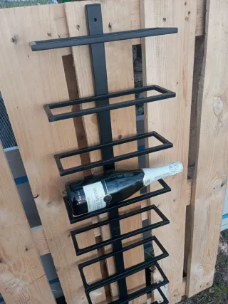 Botellero de pared para 10 botellas