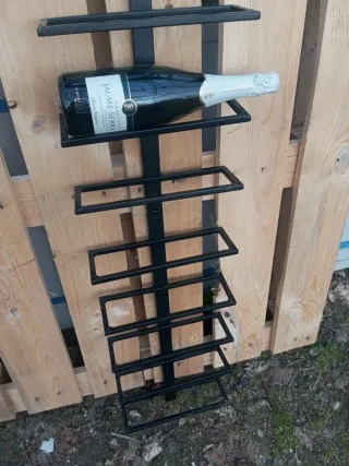 Botellero de pared para 10 botellas