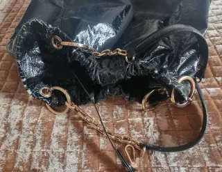 Pack 2 Bolsos Lola Casademunt Negro y Dorado