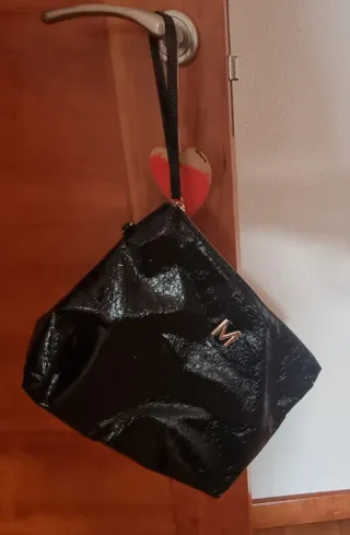 Pack 2 Bolsos Lola Casademunt Negro y Dorado