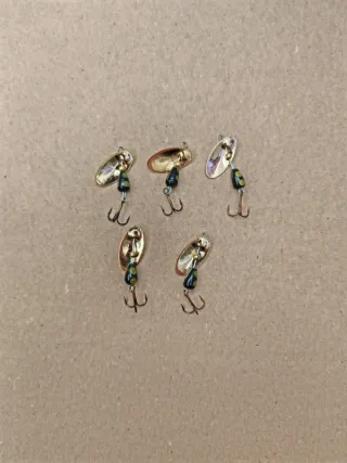 5 pezzi cucchiaini da pesca Martin misura 1