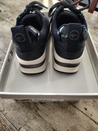 Zapatos Tamaris Mujer Talla 36 Azul Marino