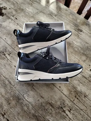 Zapatos Tamaris Mujer Talla 36 Azul Marino