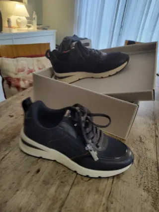 Zapatos Tamaris Mujer Talla 36 Azul Marino