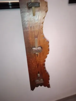 Estantería madera tallada vintage