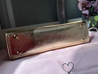 Bolso Lola Casademunt Dorado