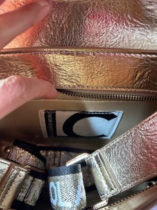 Bolso Lola Casademunt Dorado