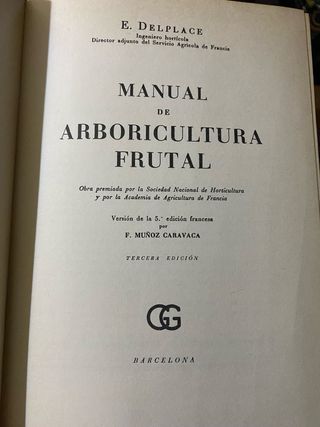 Delplace./ Arboricultura frutal