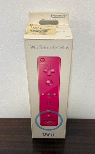 Wii Telecomando MotionPlus Rosa Nintendo Wii