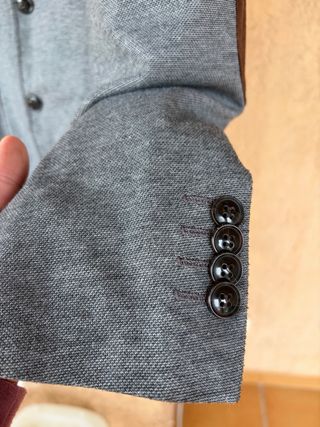 Americana Zara Gris Talla XL