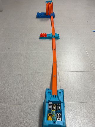Pistas +Maletín Hot Wheels Track Builder Pistas