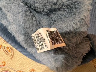 Sudadera pelo azul Manfinity