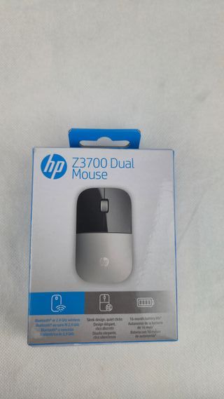 Ratón HP Z3700 Dual Bluetooth Negro/Plata
