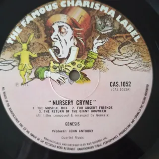 Vinilo Genesis - Nursery Cryme