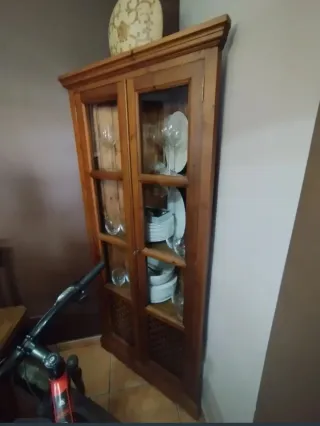 Mueble de salón completo de madera