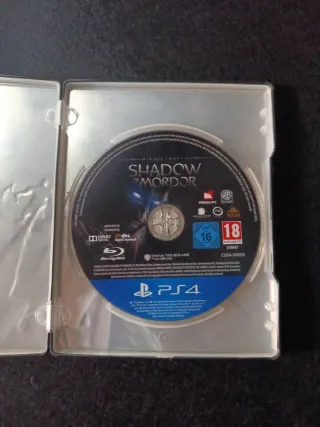 PS4 Sombras de Mordor Juego