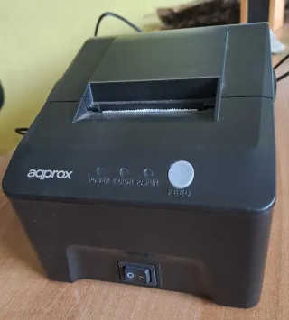 TPV Táctil Posnow Negro con impresosa integrada...